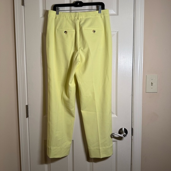 ME+EM Lemon Yellow Women's Trousers Size 8 - Picture 5 of 8